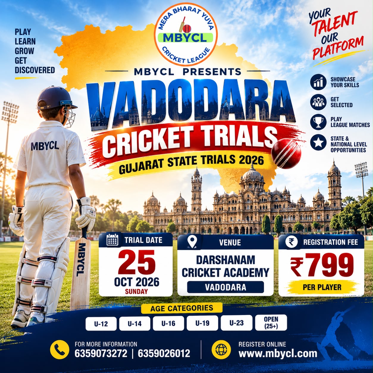 25 Oct ‘26 Vadodara